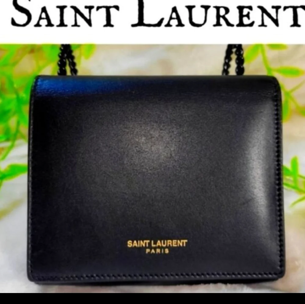 Saint Laurent Bifold Wallet Yves St. Laurent NIB AUTHENTIC GIFTABLE - Picture 3 of 16